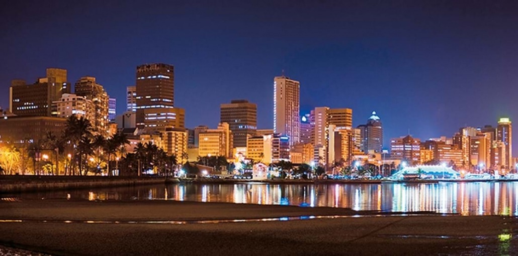 Durban Skyline noturno